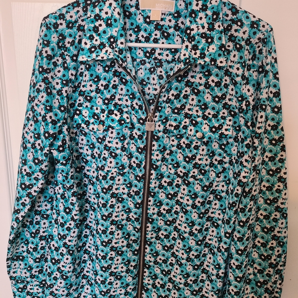 Women's MK Zip-up Blouse